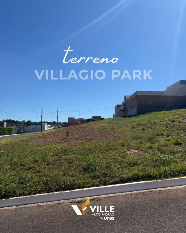 Lote em condomínio à venda no Condomínio Villagio Park: 