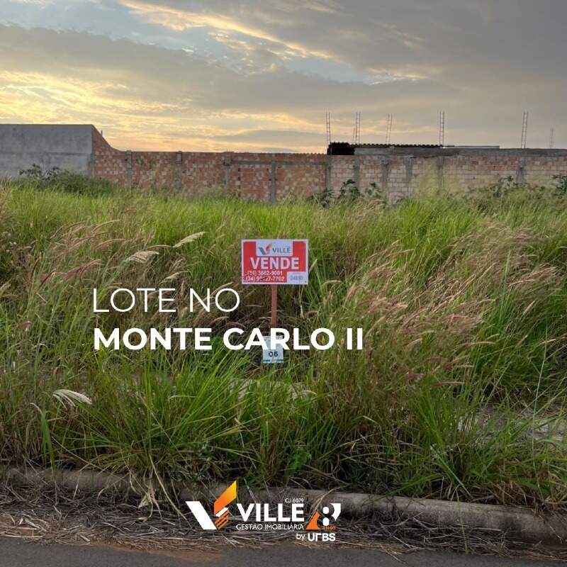 Lote à venda no Monte Carlo II : 