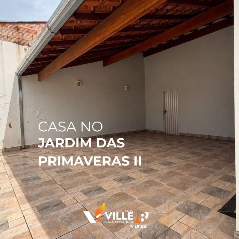 Casa à venda no Jardim das Primaveras II: 