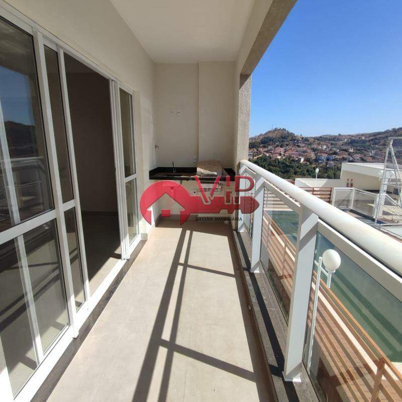 Apartamento para aluguel no Centro: varanda gourmet