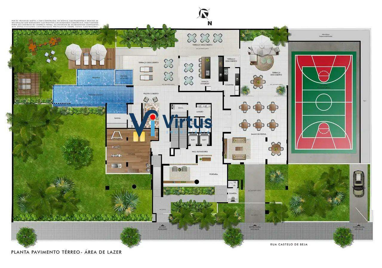 Apartamento à venda no Castelo: 