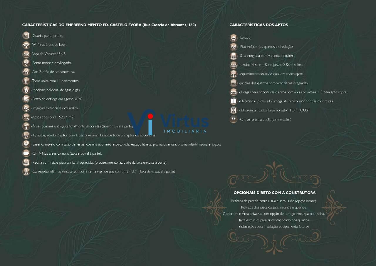 Apartamento à venda no Castelo: 