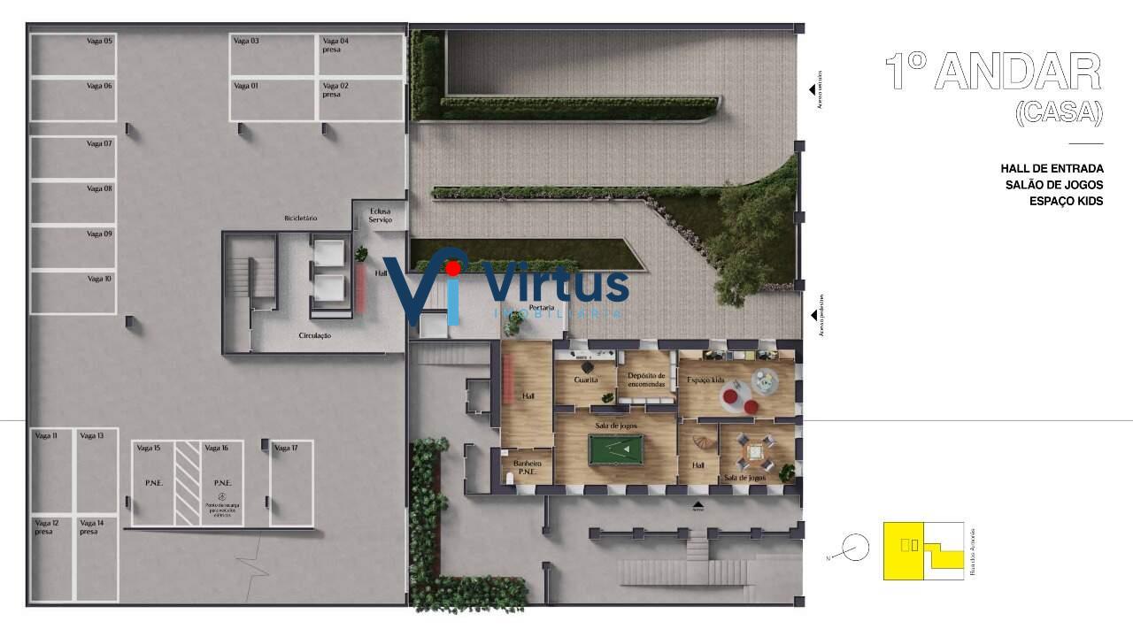 Apartamento à venda no Lourdes: 