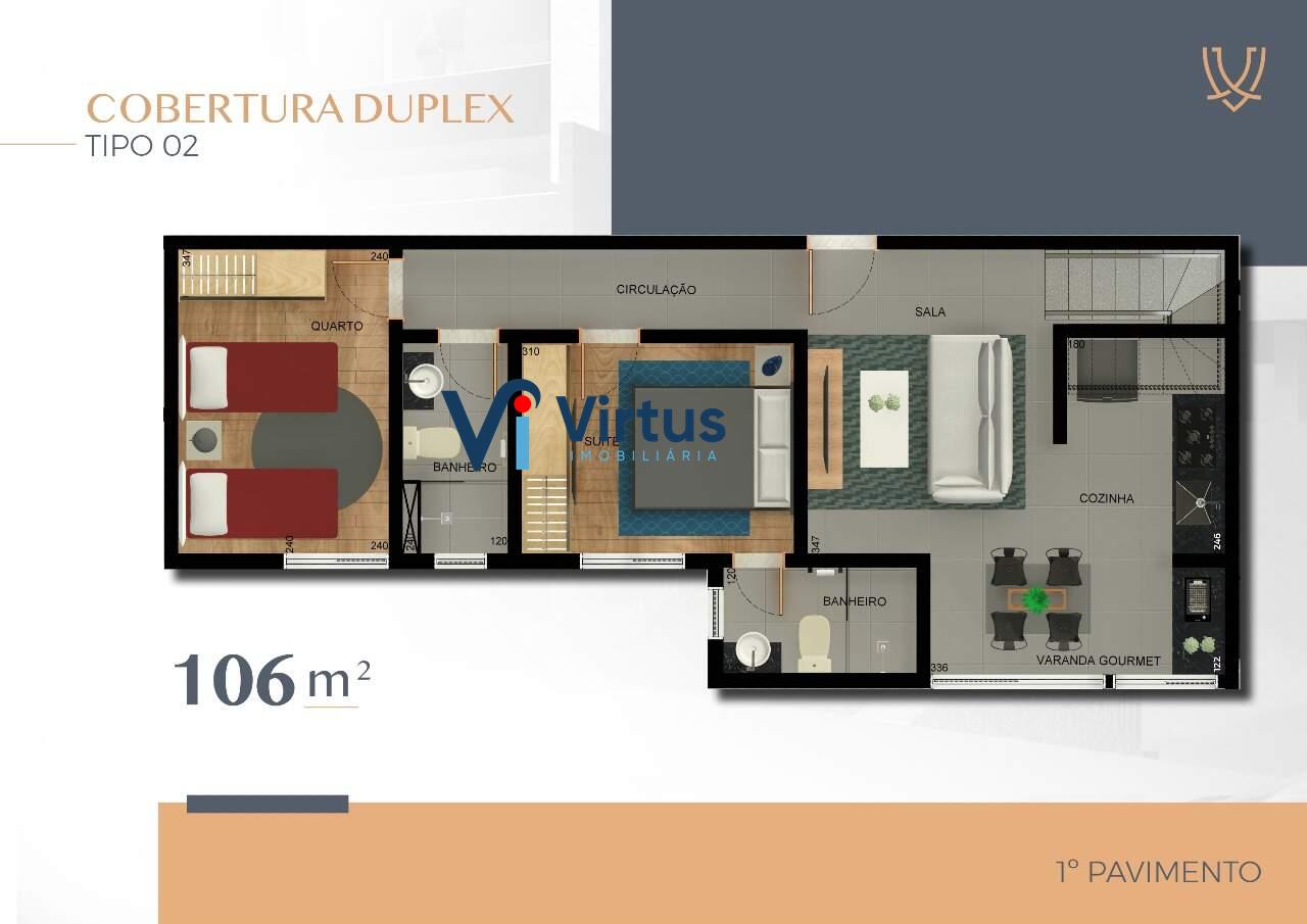 Apartamento à venda no Castelo: 