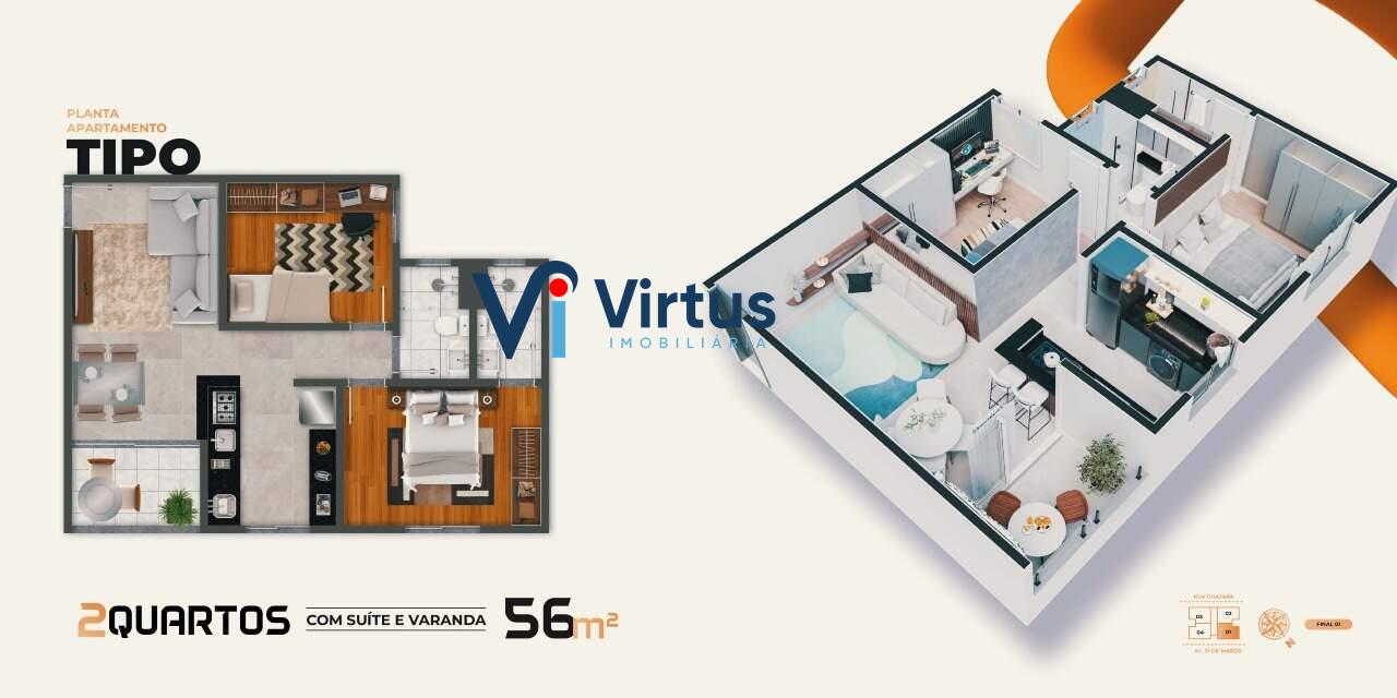 Apartamento à venda no Dom Cabral: 