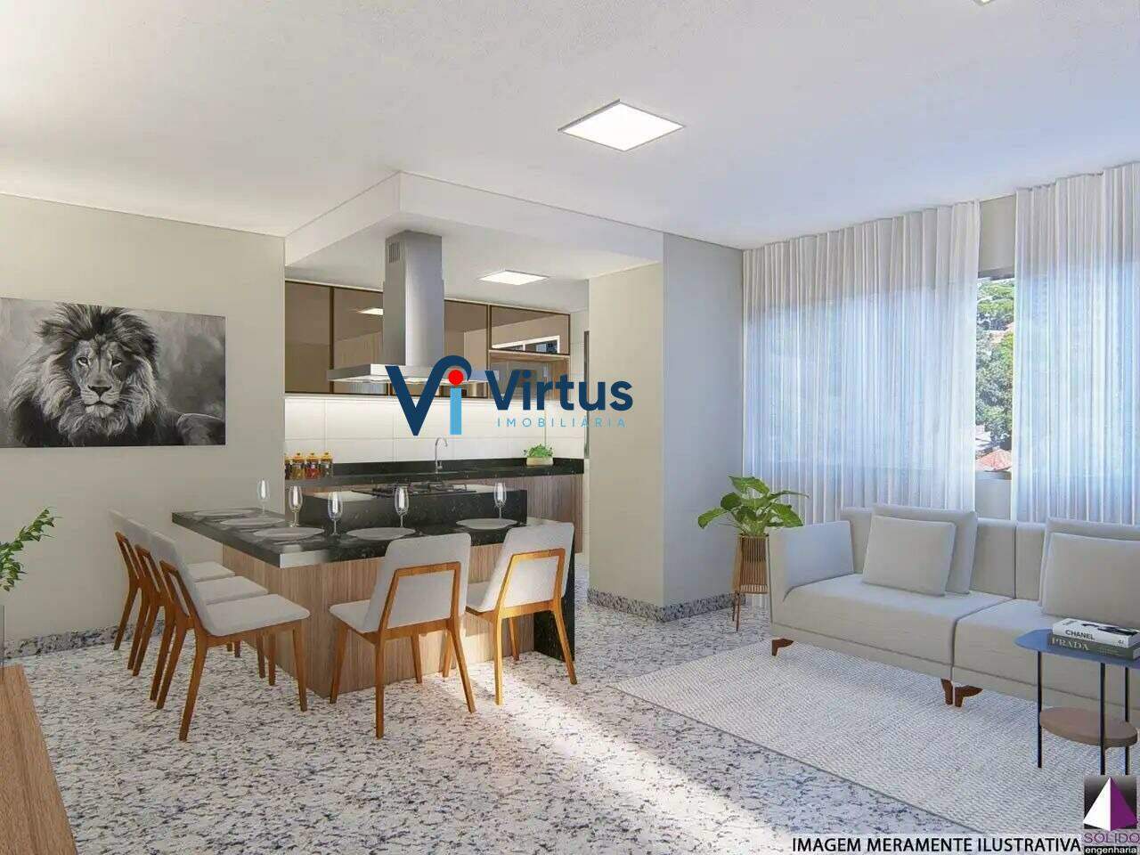 Apartamento à venda no Lourdes: 