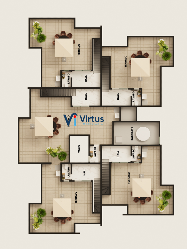 Apartamento à venda no Santa Branca: 