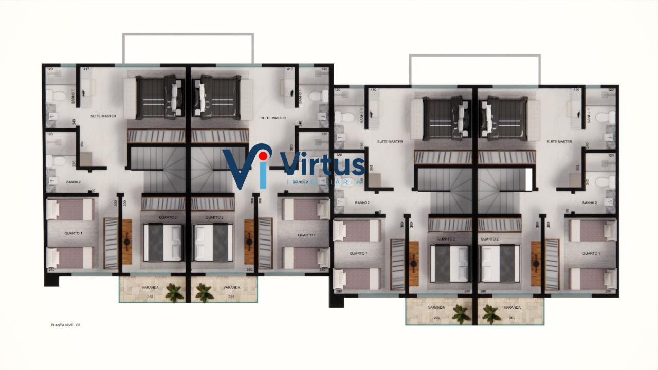 Casa Duplex à venda no Leticia: 