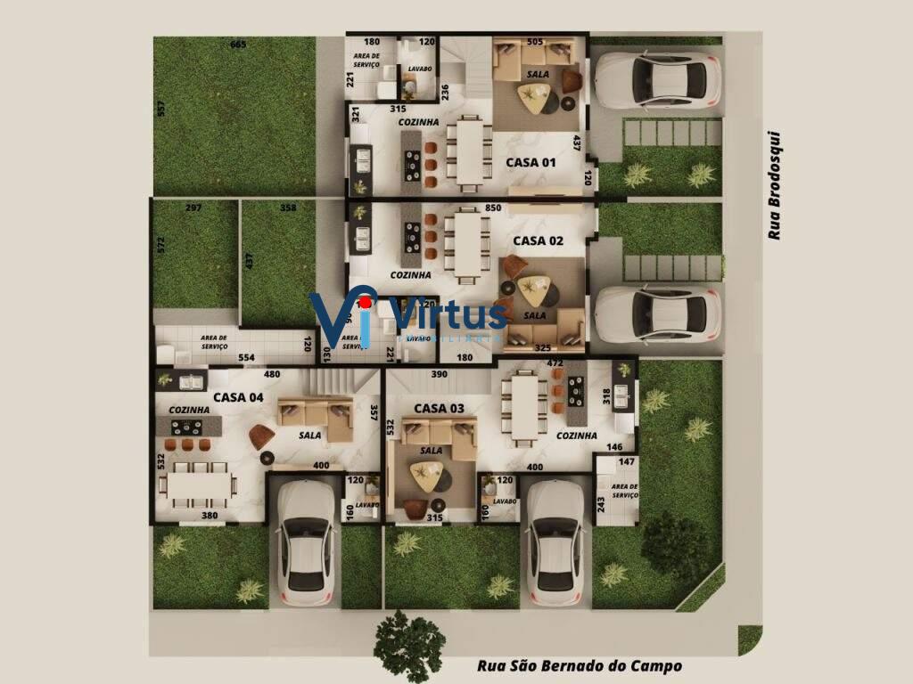 Casa Geminada à venda no Piratininga: 