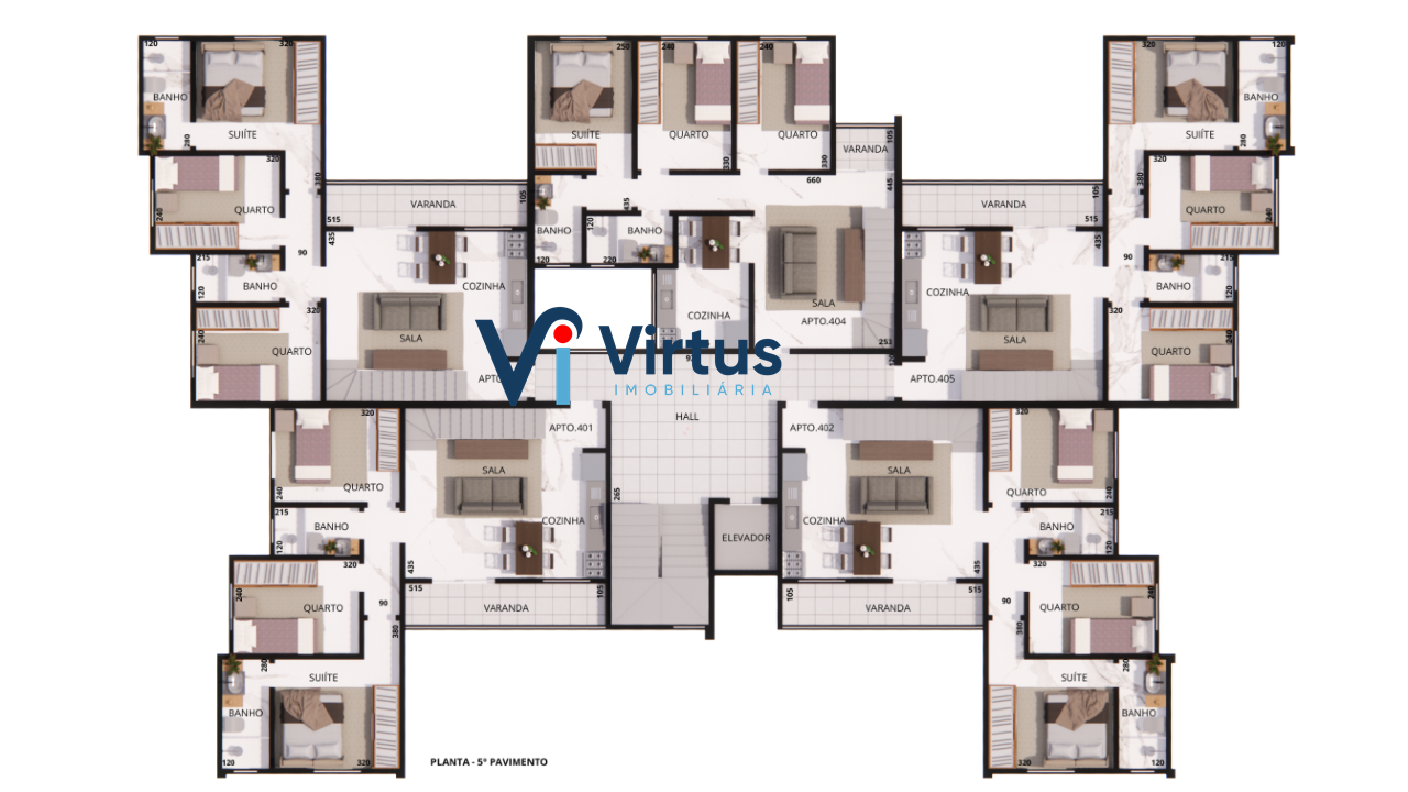 Cobertura à venda no Santa Branca: 