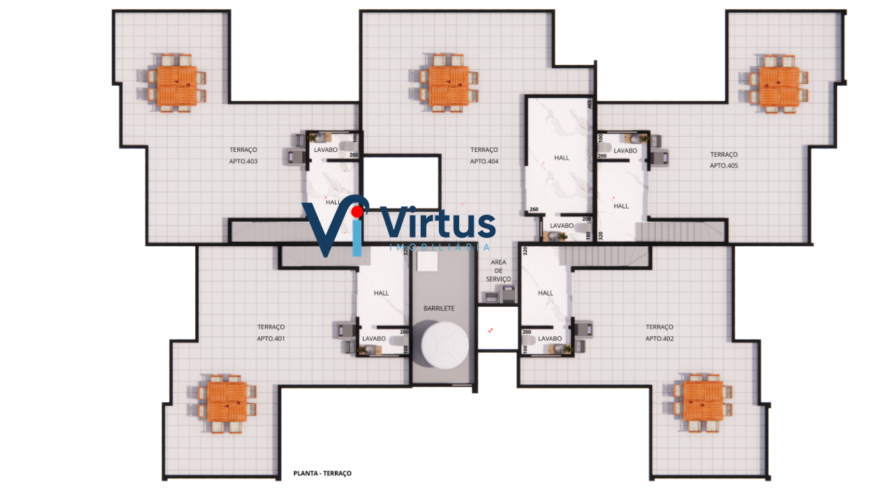 Cobertura à venda no Santa Branca: 