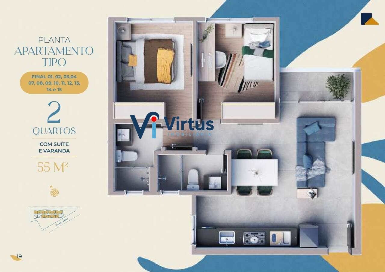 Apartamento à venda no São Luiz: 