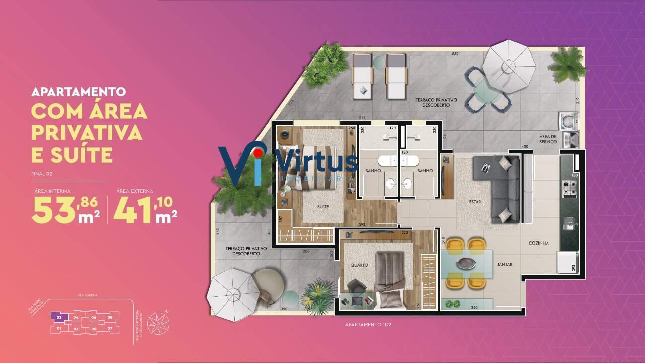Apartamento à venda no Lagoinha Leblon: 