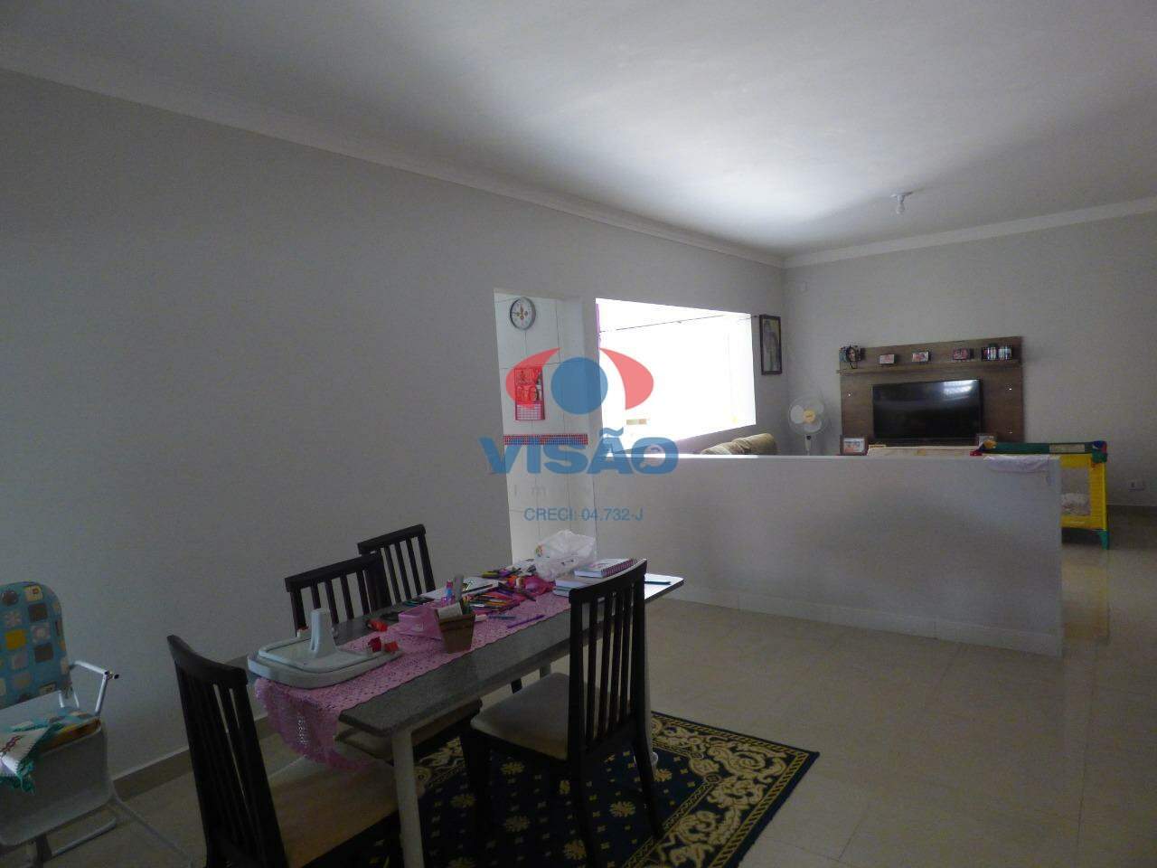 Casa à venda no Residencial Monte Verde: sala de jantar/sala de tv