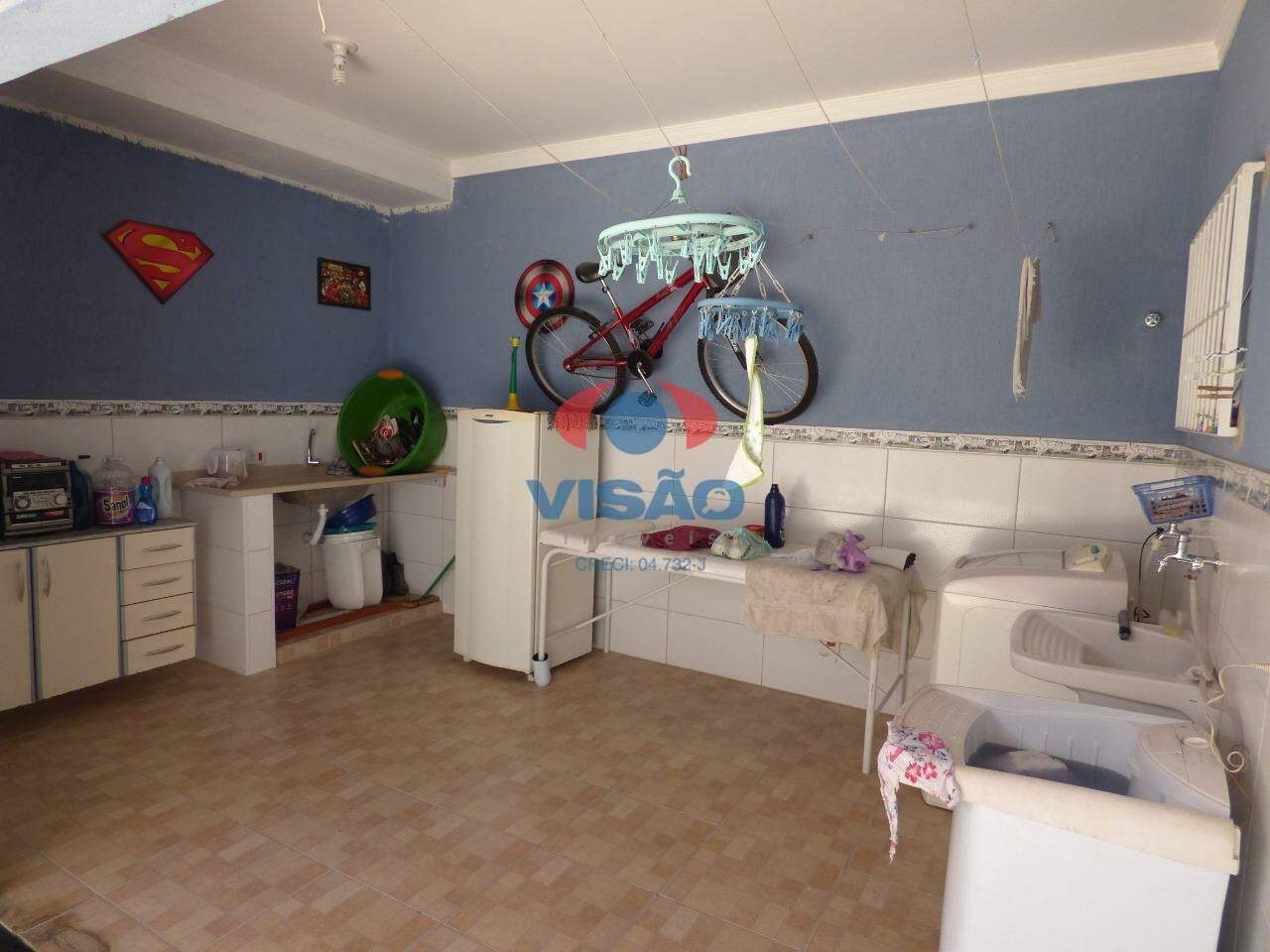 Casa à venda no Residencial Monte Verde: lavanderia