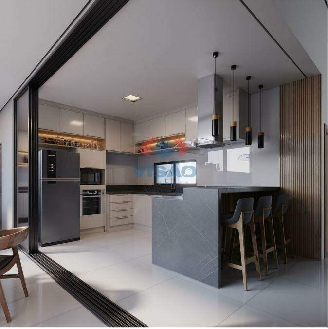 Casa em condomínio à venda no Residencial Milano: 