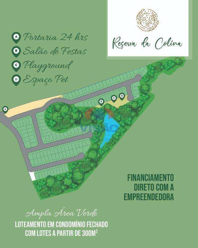 Terreno em condomínio à venda no Altos da Bela Vista: 