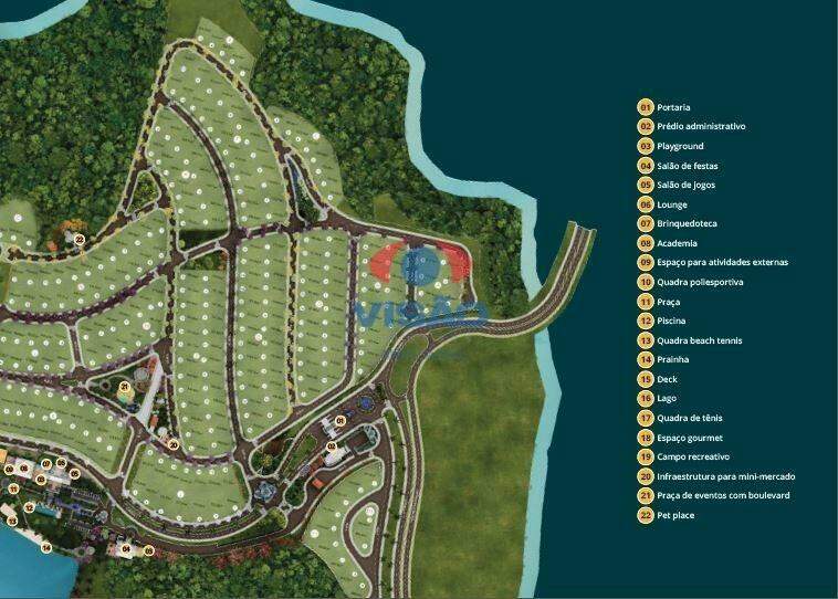 Terreno em condomínio à venda no Jardim Juliana: 