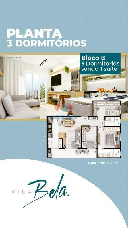 Apartamento à venda no Jardim Santa Cruz: 