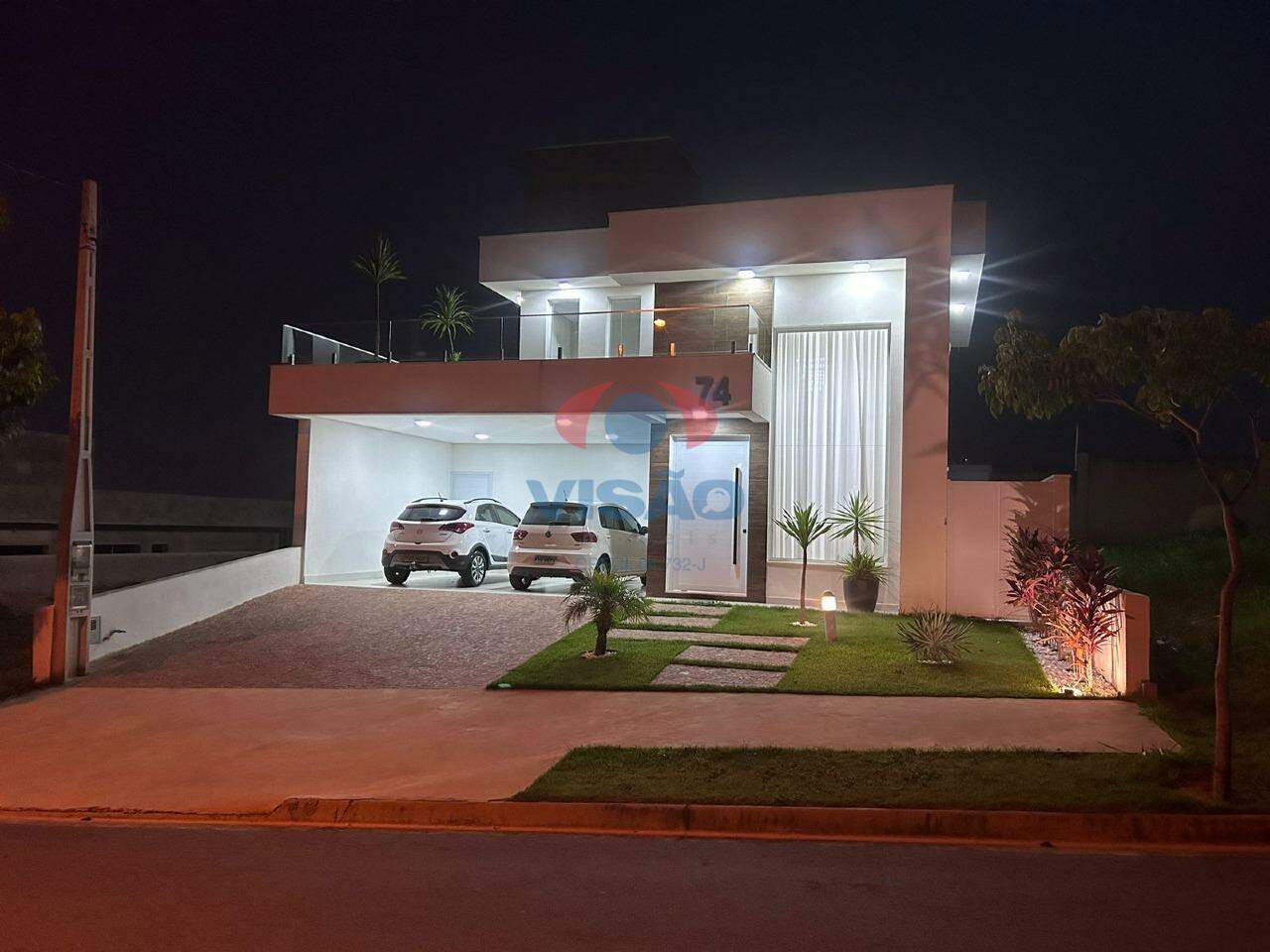 Casa em condomínio à venda no Reserva Central Parque: 