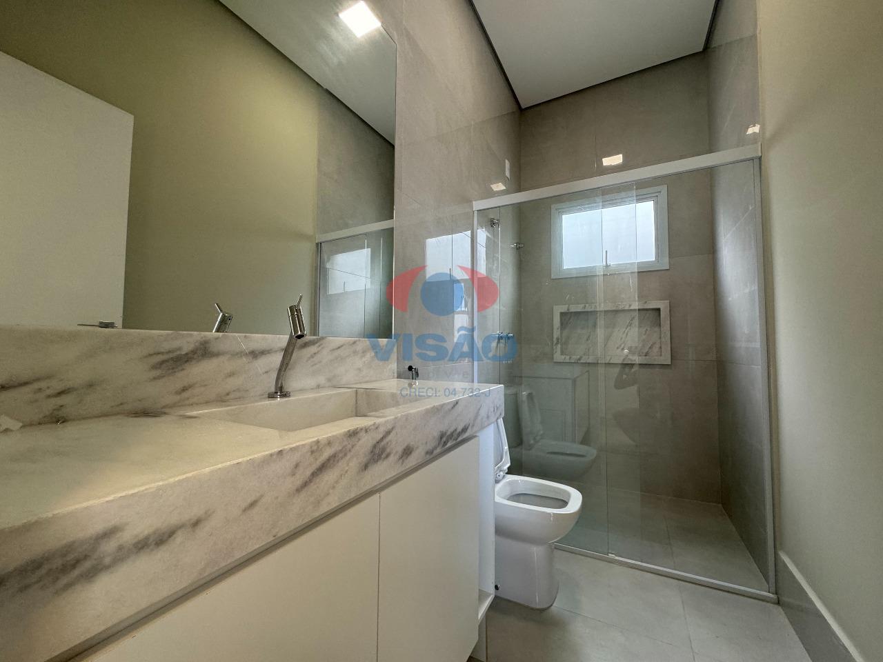 Casa em condomínio para aluguel no Reserva Central Parque: 