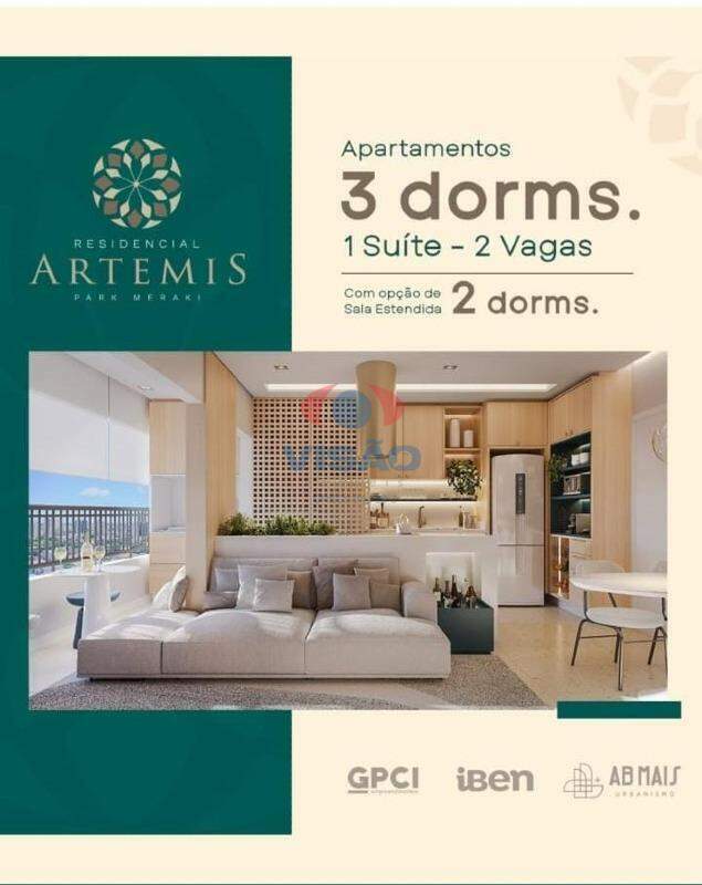 Apartamento à venda no Jardim Park Meraki: