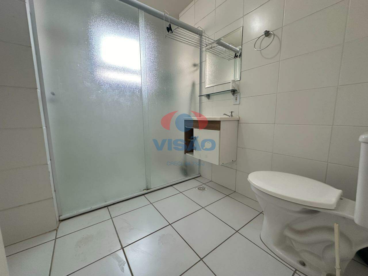 Apartamento para aluguel no Parque Campo Bonito: Banheiro social