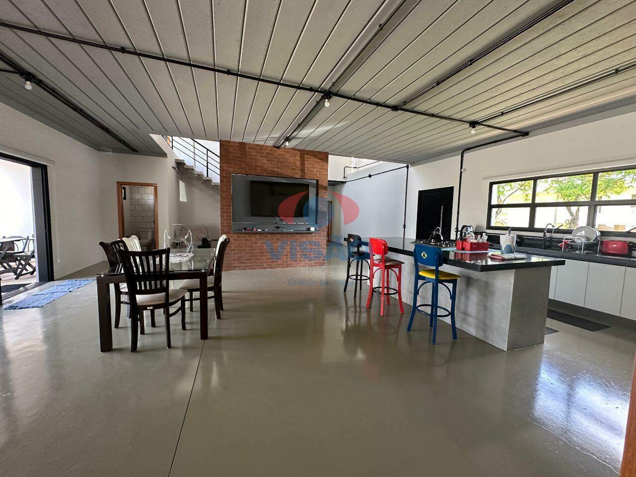 Chácara em condomínio à venda no Residencial Primavera: SALA DE JANTAR