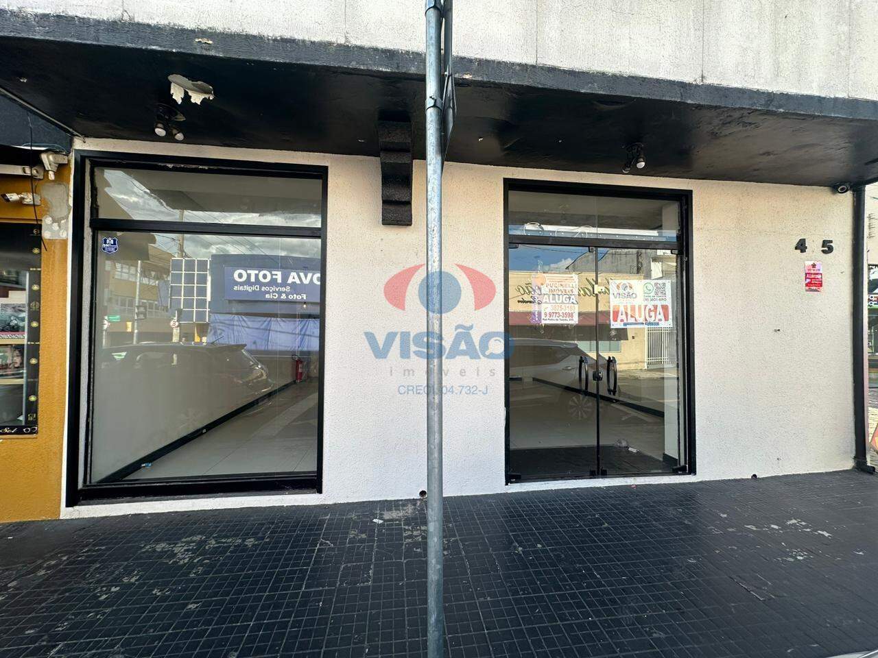Salão para aluguel no Centro: 
