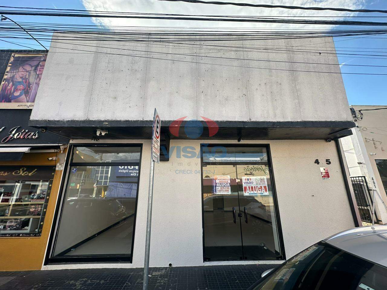 Salão para aluguel no Centro: 