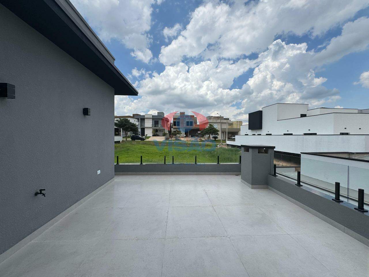 Casa - Sobrado à venda no Residencial Central Parque: VARANDA FUNDOS