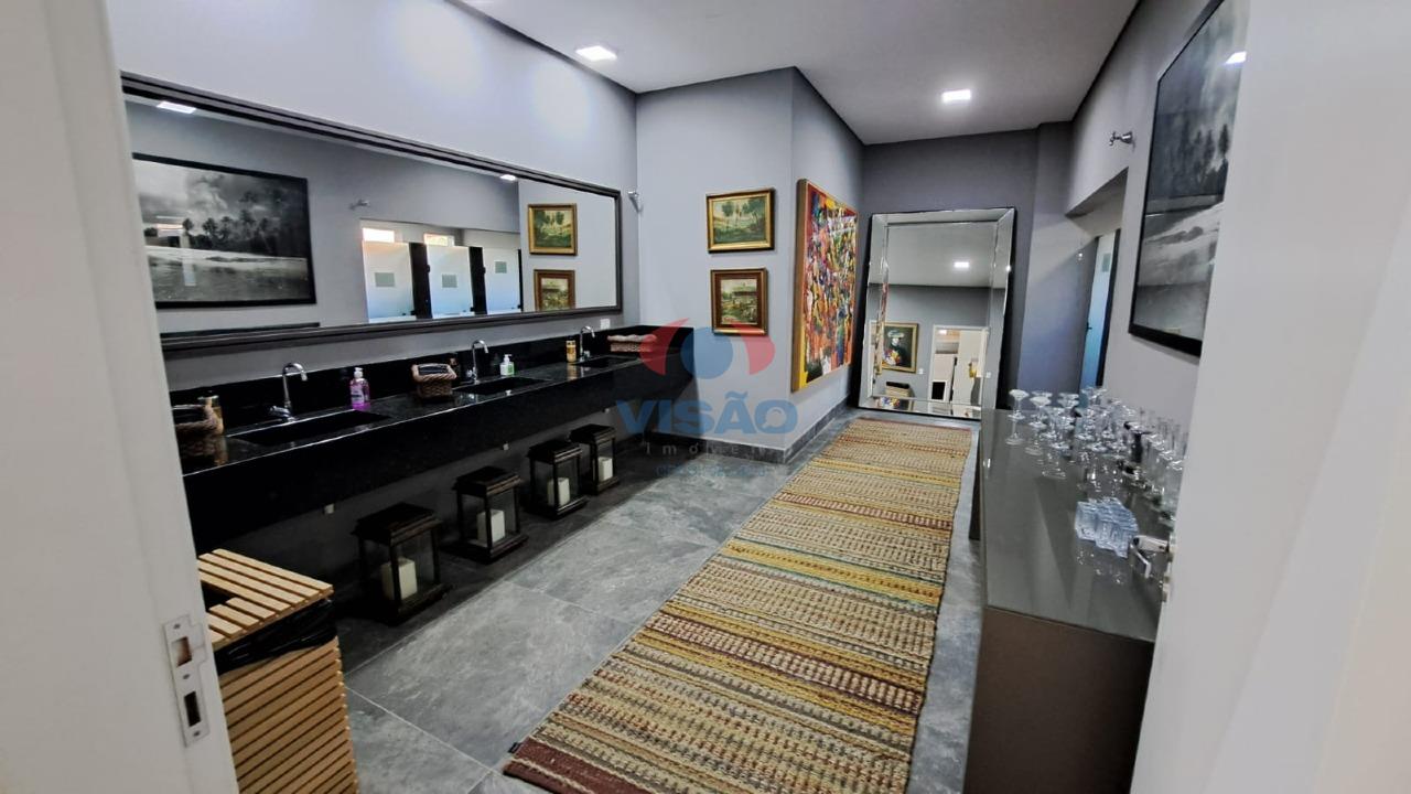 Chácara em condomínio à venda no Vale das Laranjeiras: BANHEIRO FEMININO - SALÃO