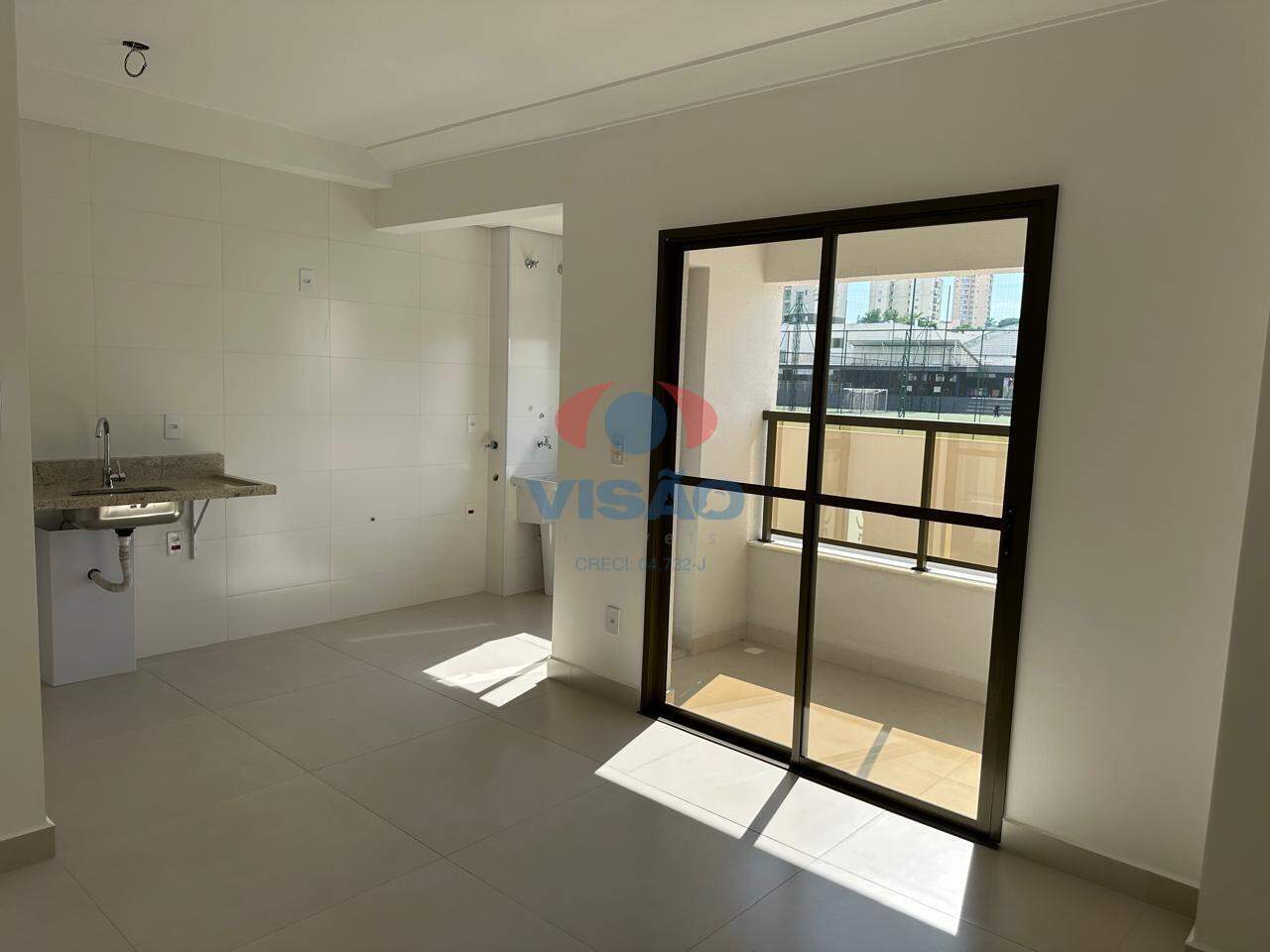 Apartamento para aluguel no Jardim Santiago: Sala de estar