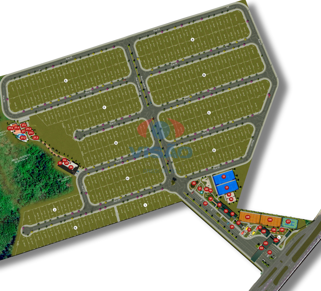 Terreno em condomínio à venda no Chácara Areal: 