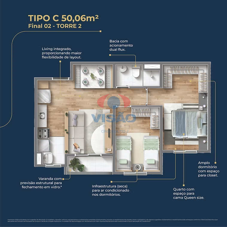 Apartamento à venda no Jardim Nely: 
