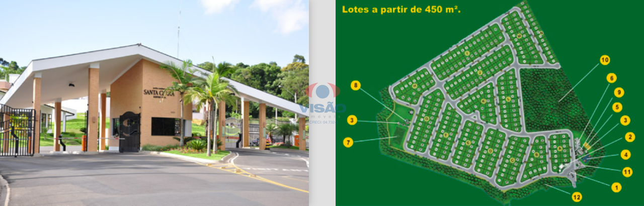 Terreno em condomínio à venda no Jardim Residencial Santa Clara: