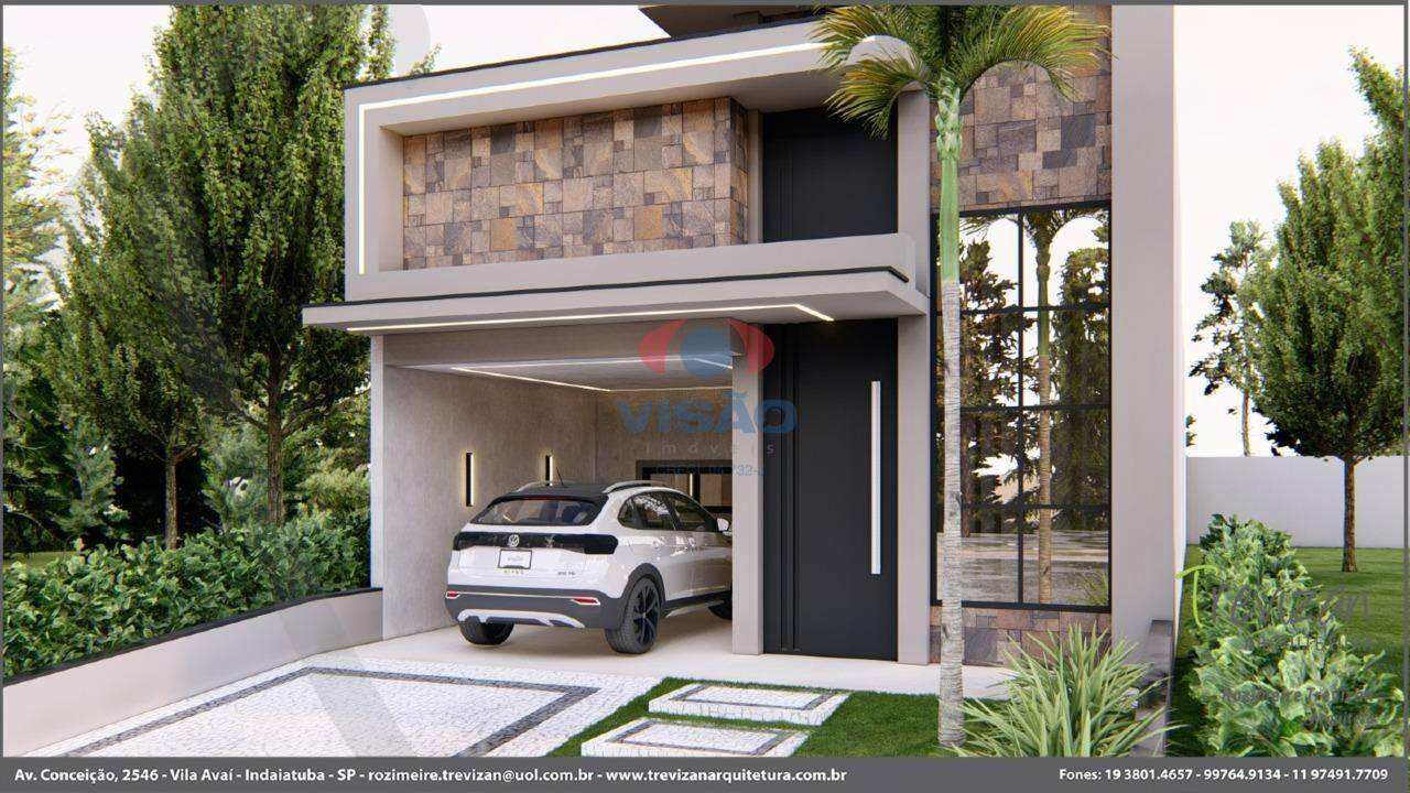 Casa em condomínio à venda no Jardim Park Real: 
