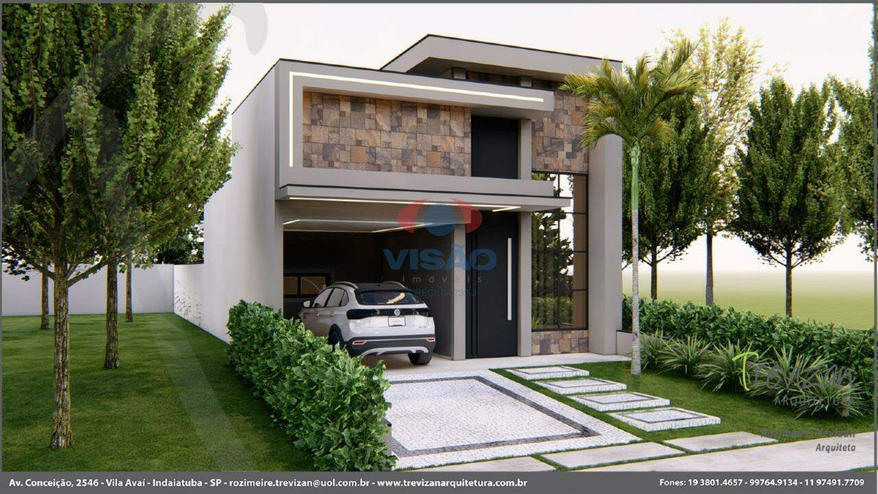 Casa em condomínio à venda no Jardim Park Real: 