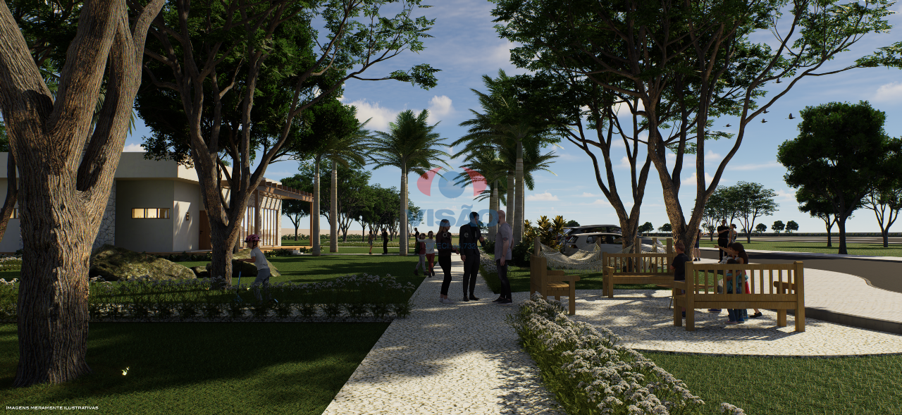 Terreno em condomínio à venda no Terras de San Marino: 