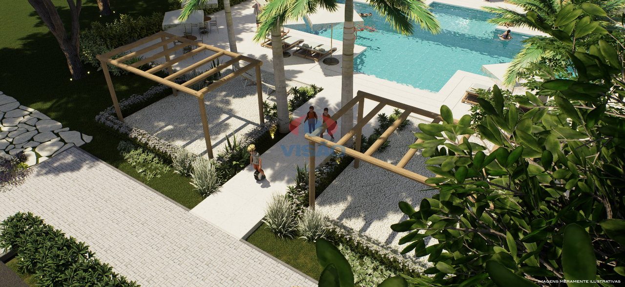 Terreno em condomínio à venda no Terras de San Marino: 