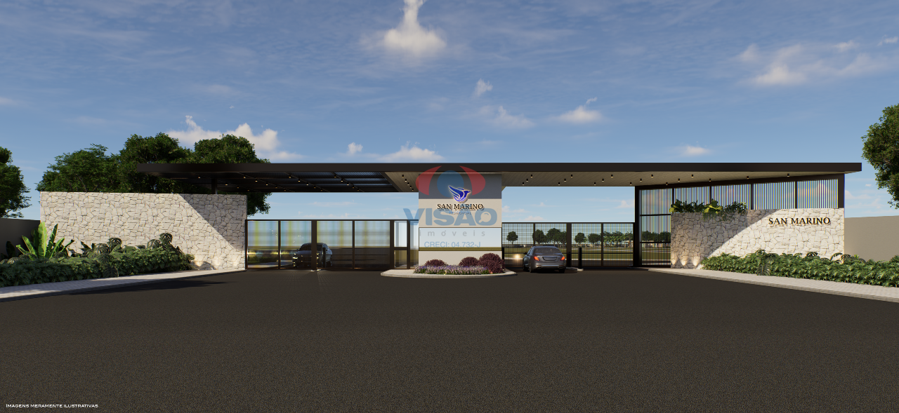 Terreno em condomínio à venda no Terras de San Marino: 