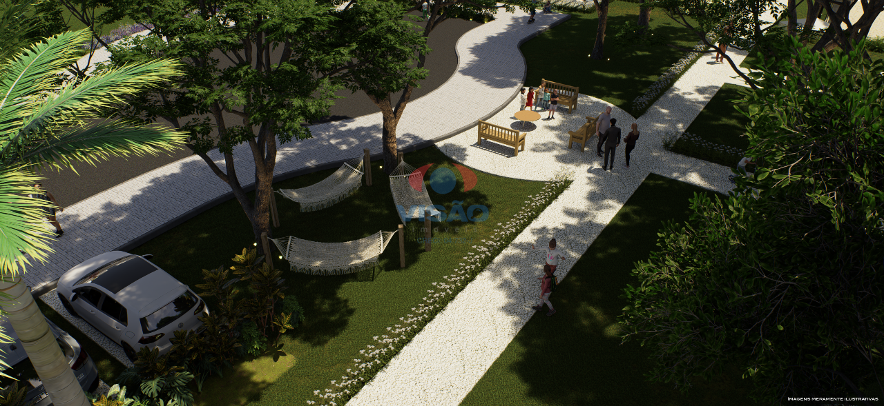 Terreno em condomínio à venda no Terras de San Marino: 