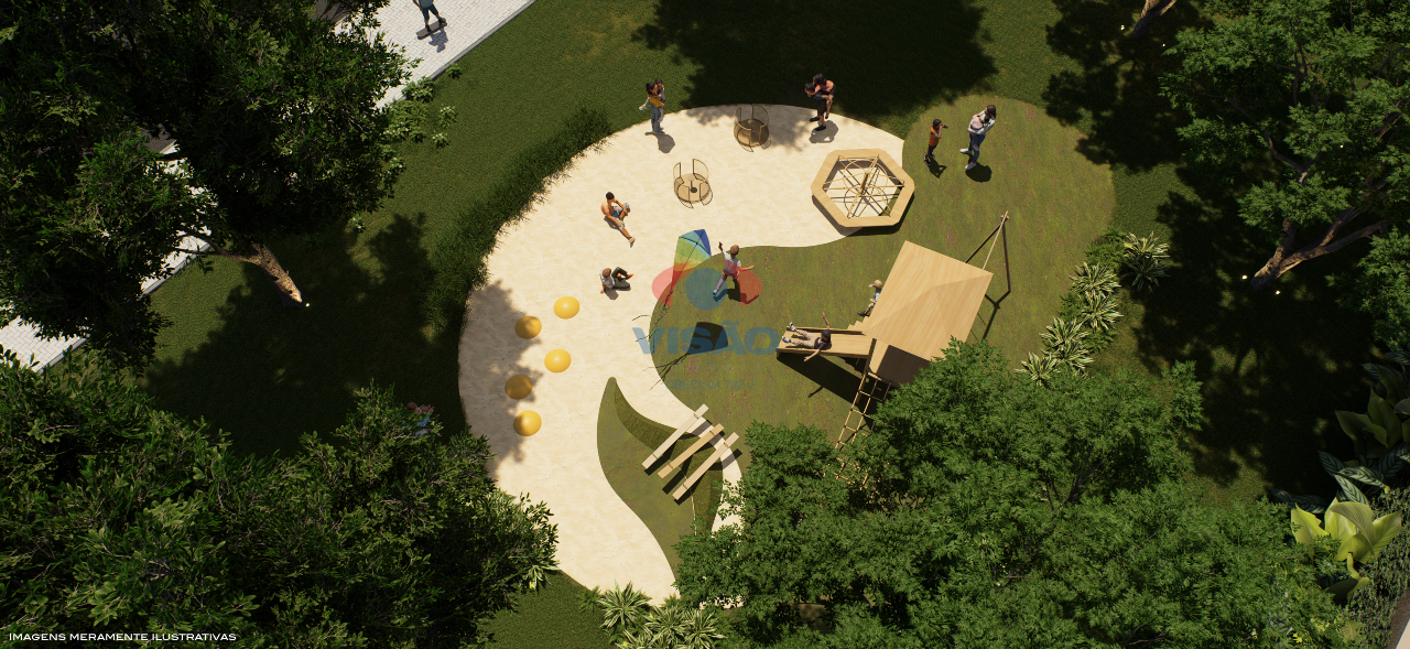 Terreno em condomínio à venda no Terras de San Marino: 