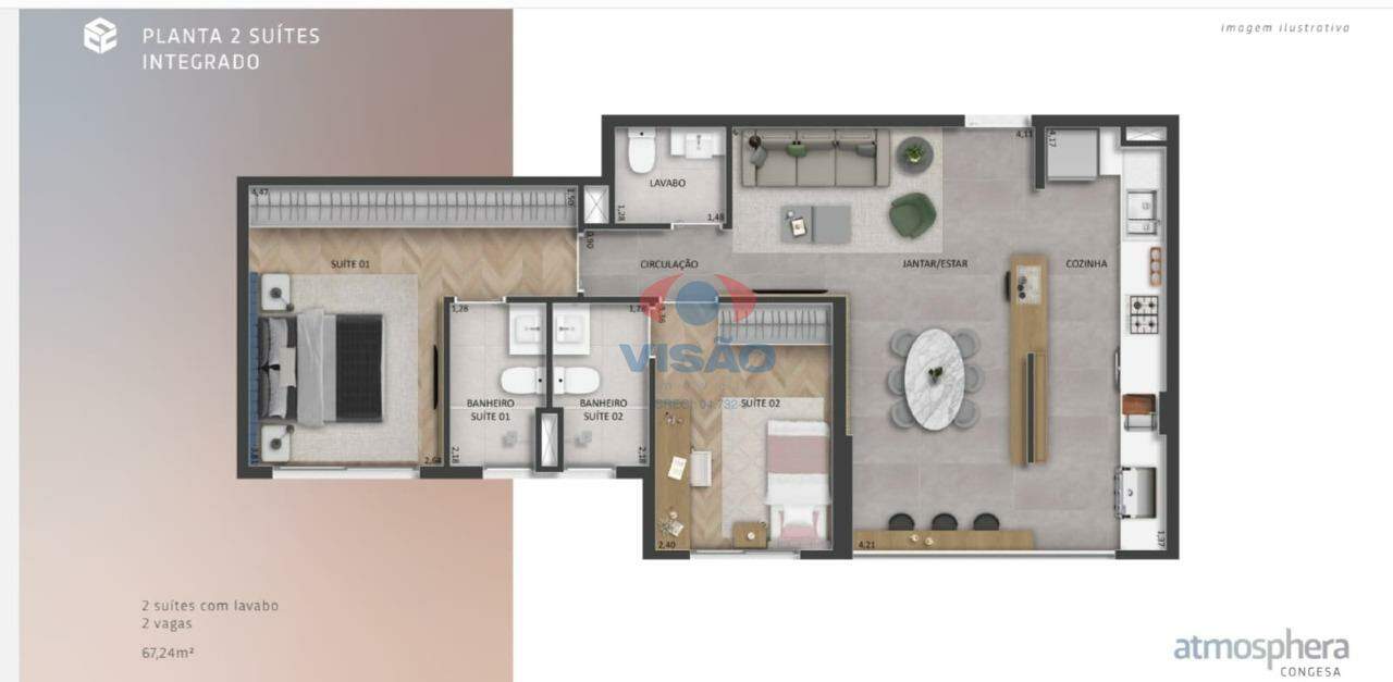 Apartamento à venda no Centro: 