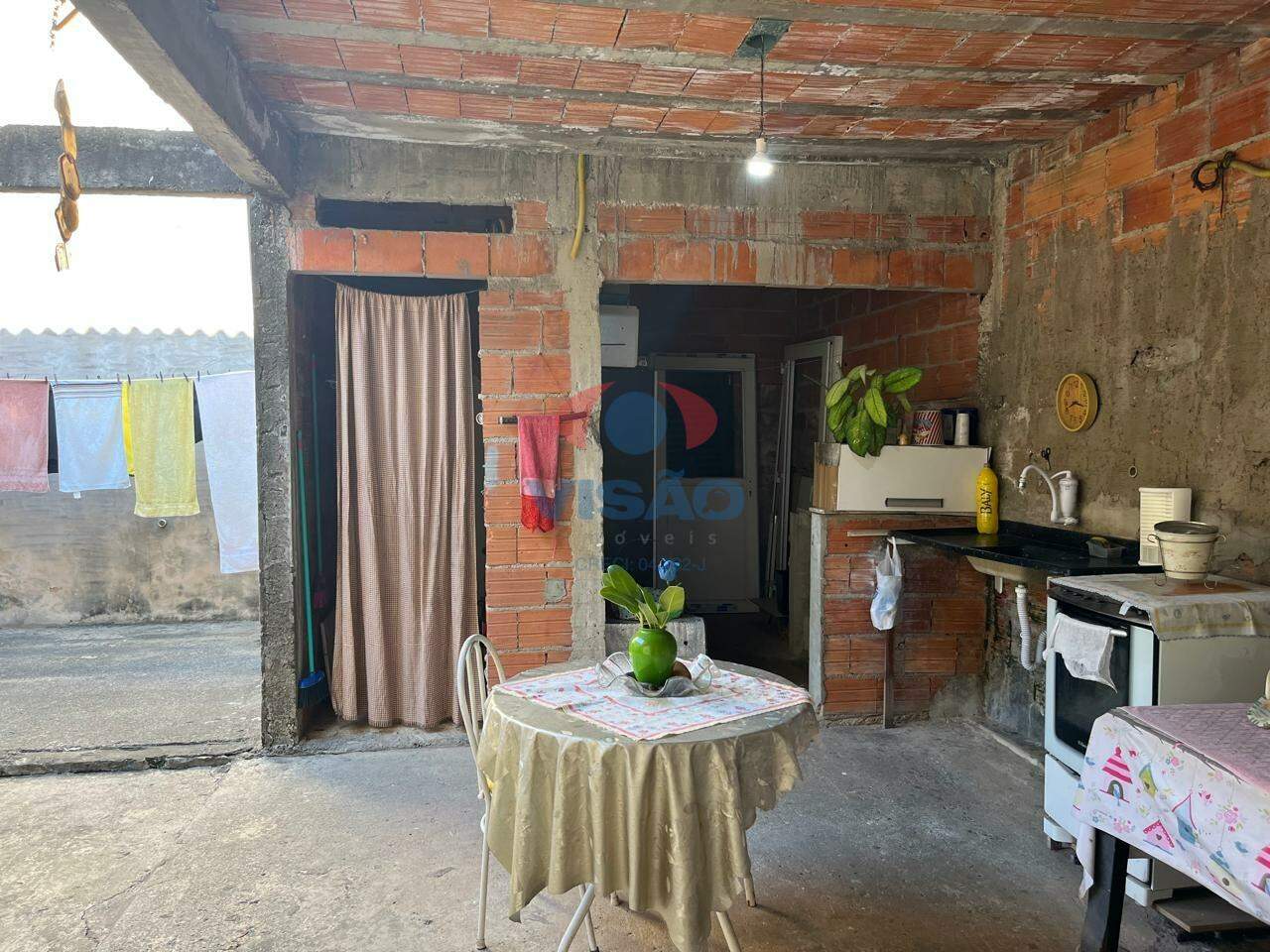 Casa à venda no Jardim Portal do Sol: COZINHA SEM ACABEMENTO