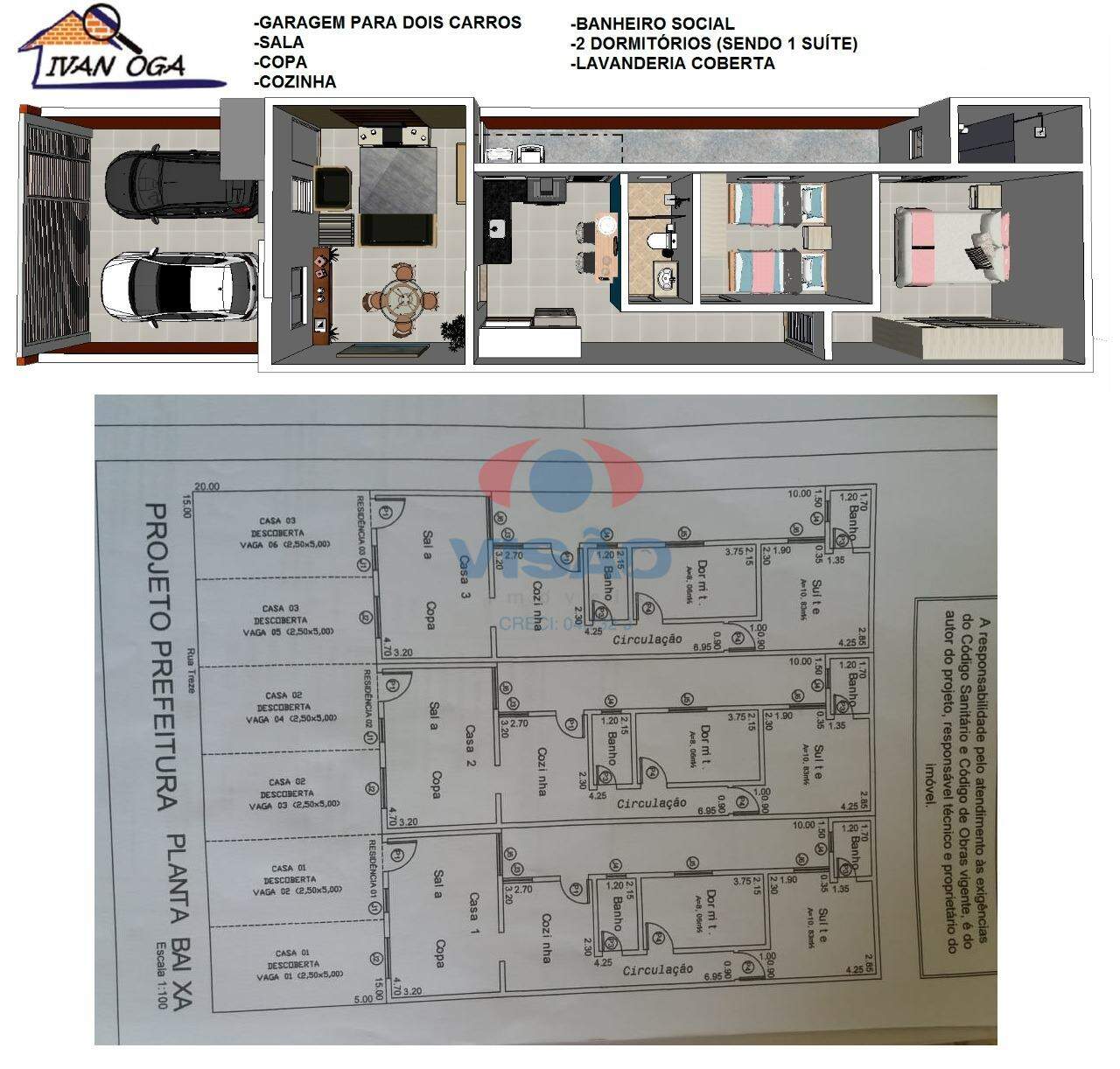 Casa à venda no Jardim Residencial Nova Veneza: 