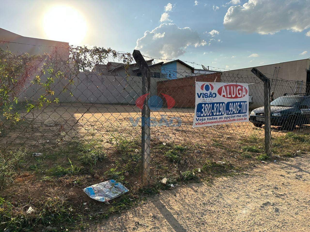 Terreno para aluguel no Jardim Colonial: 