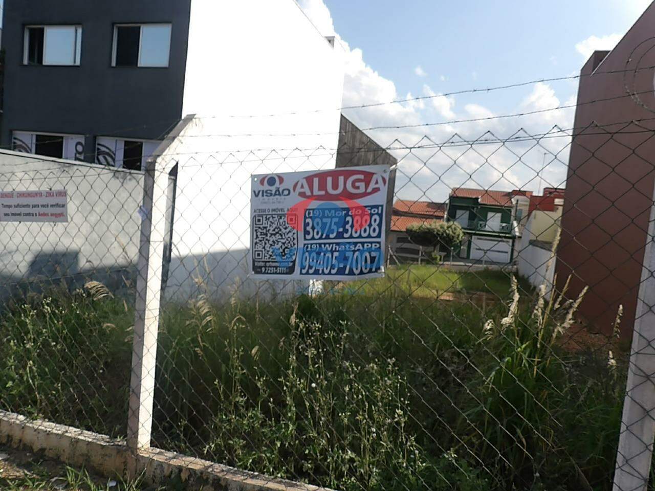 Terreno para aluguel no Jardim Colonial: 
