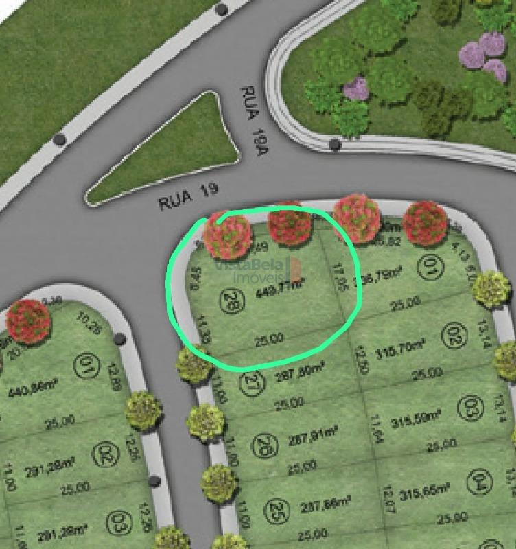 Lote em condomínio à venda no Loteamento Residencial Fazenda Casa Grande: 