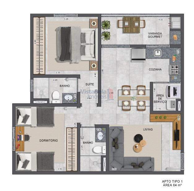 Apartamento à venda no Vila SÃO Jose: 
